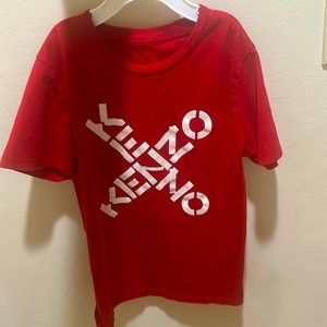 Kenzo Read logo short sleeve tee. Great condition size 6/7